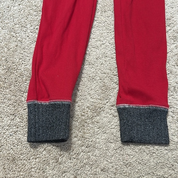 Abercrombie and Fitch Red Gray Onsie Sleepwear XS Lounge - Picture 5 of 5